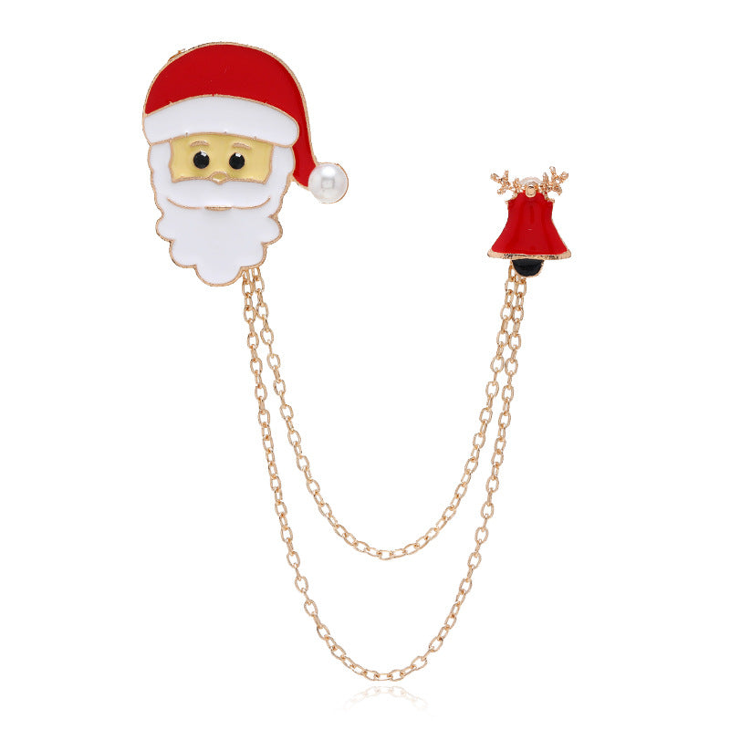 Alloy New Christmas Series brooch (Minimo de Compra 2) MIC-ZuanL020