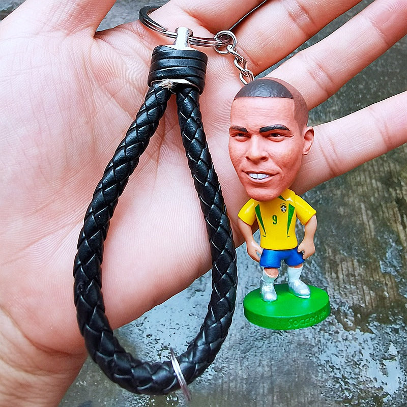 PVC cute football keychain MIC-FeiX001