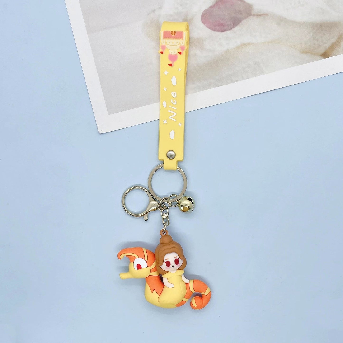 PVC new lovers cartoon keychain (Minimo de compra 2）MIC-JuS004