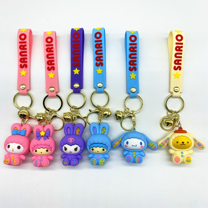 PVC new cartoon doll keychain MIC-YiM006