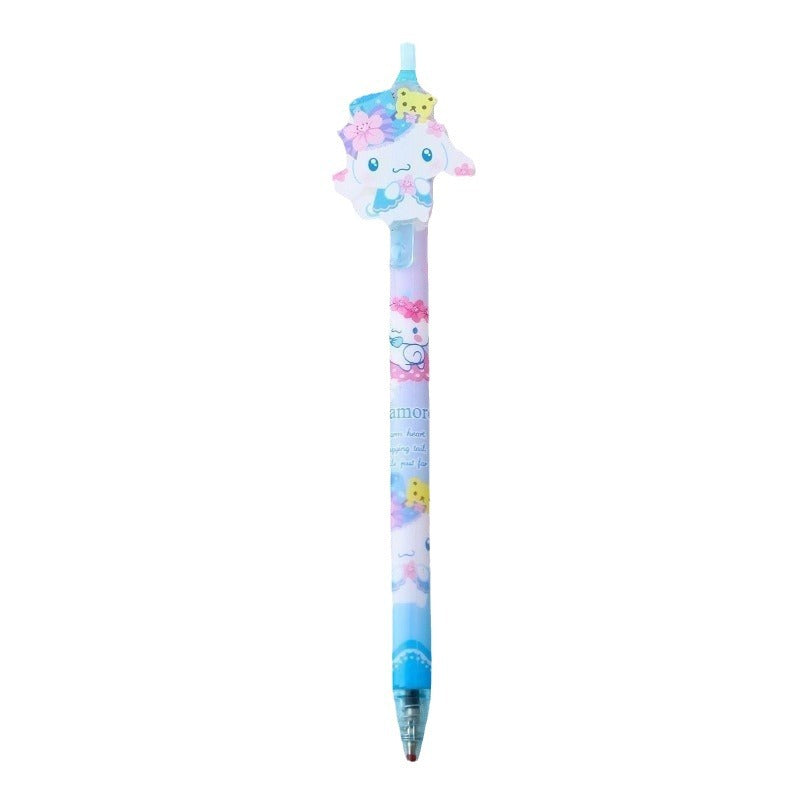 Plastic cute blue doll neuter pen 48PCS MIC-XingC019