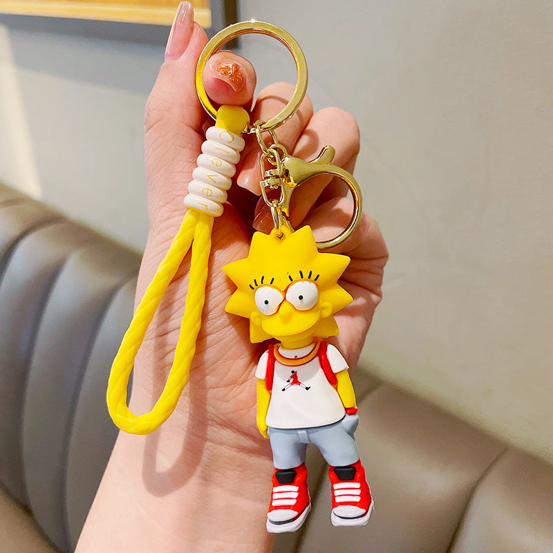 Keychain PVC Cute Cartoon Doll Pendant Minimo de compra 2 (M) LeZ031