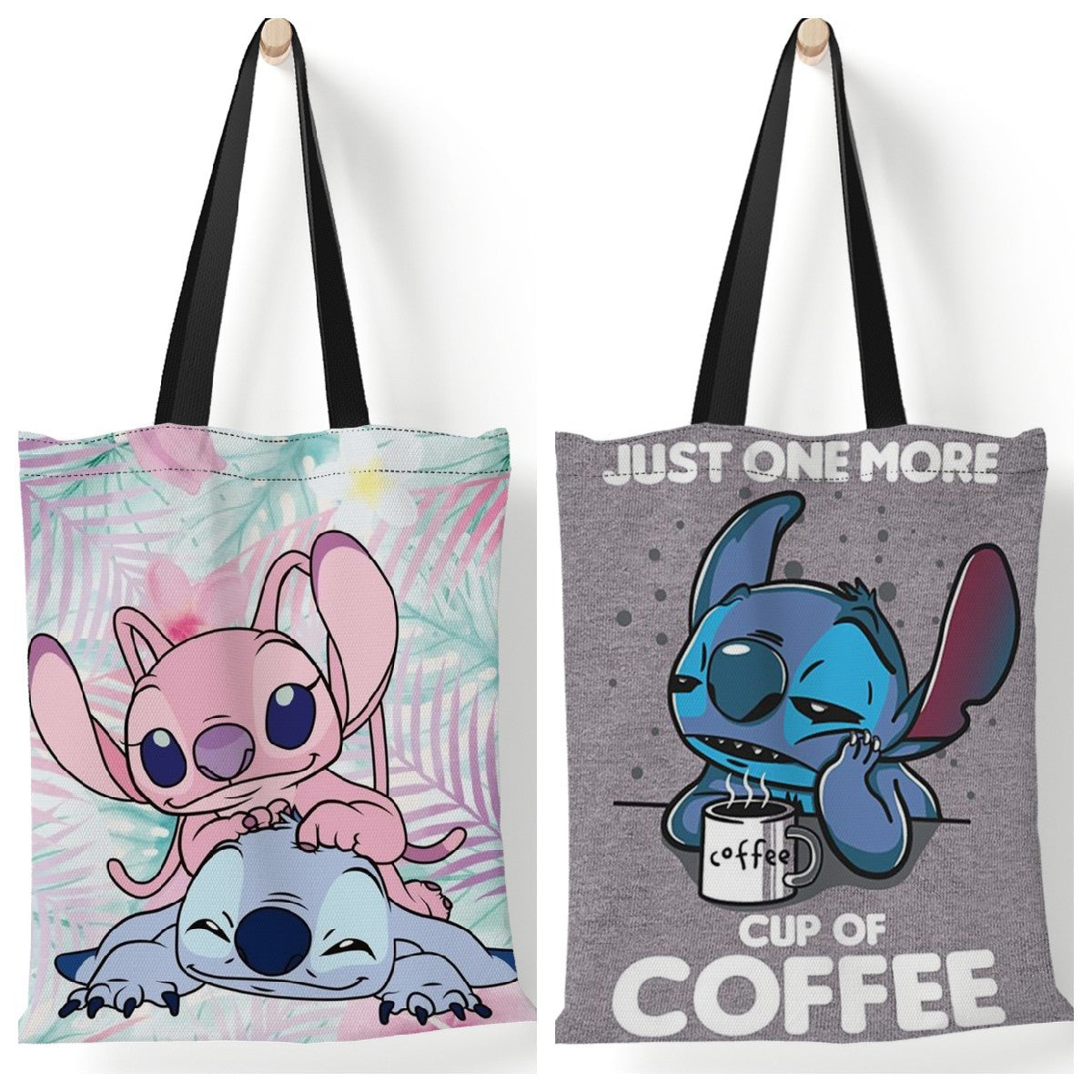 Polyester cartoon canvas shoulder bag (Minimo de Compra 2) MYA-QB009