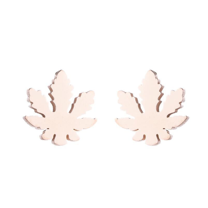 Stainless Steel Personality Earrings SS032