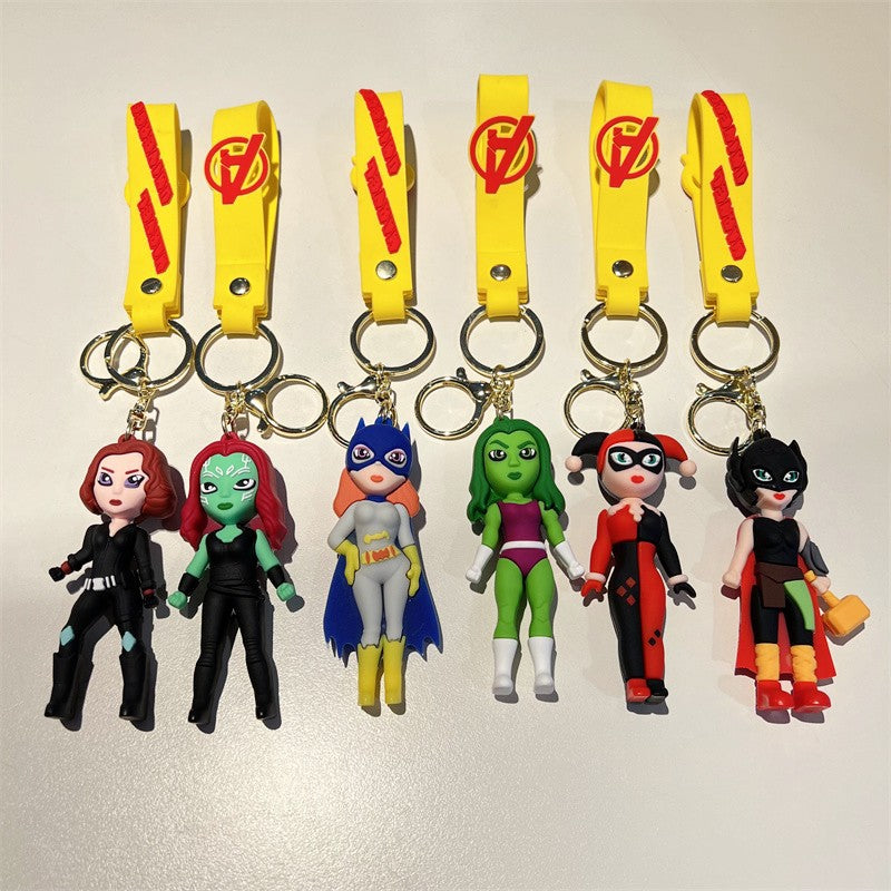 PVC cute cartoon keychain MYA-JinB031