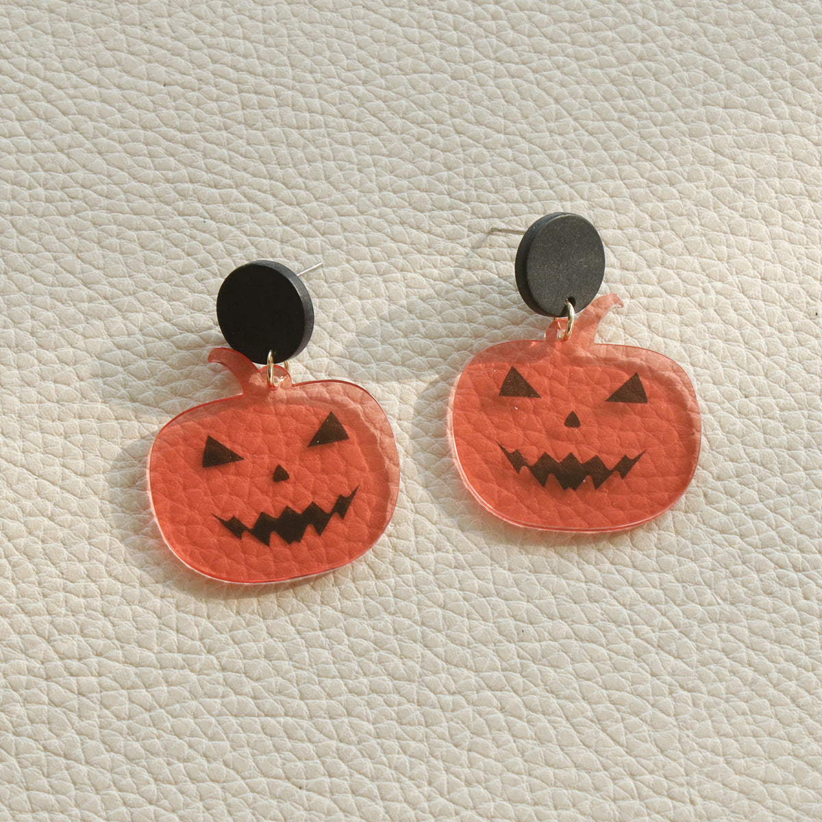 Acrylic exaggerated Halloween earrings MIC-OuY017