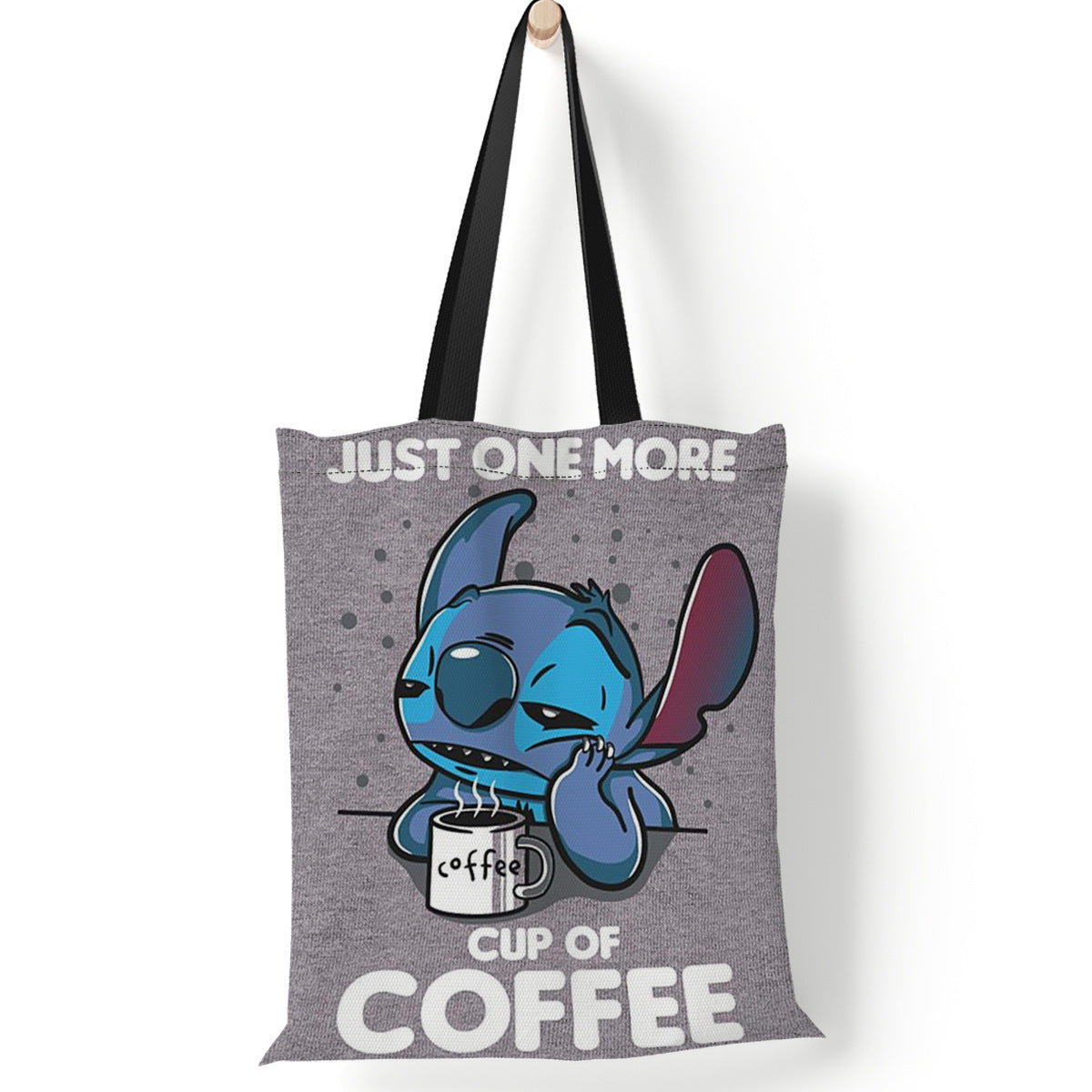 Polyester cartoon canvas shoulder bag (Minimo de Compra 2) MYA-QB009