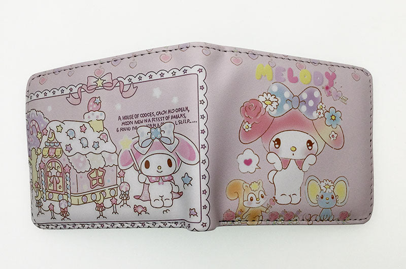 PU cartoon anime short zipper wallet MIC-ChangY015