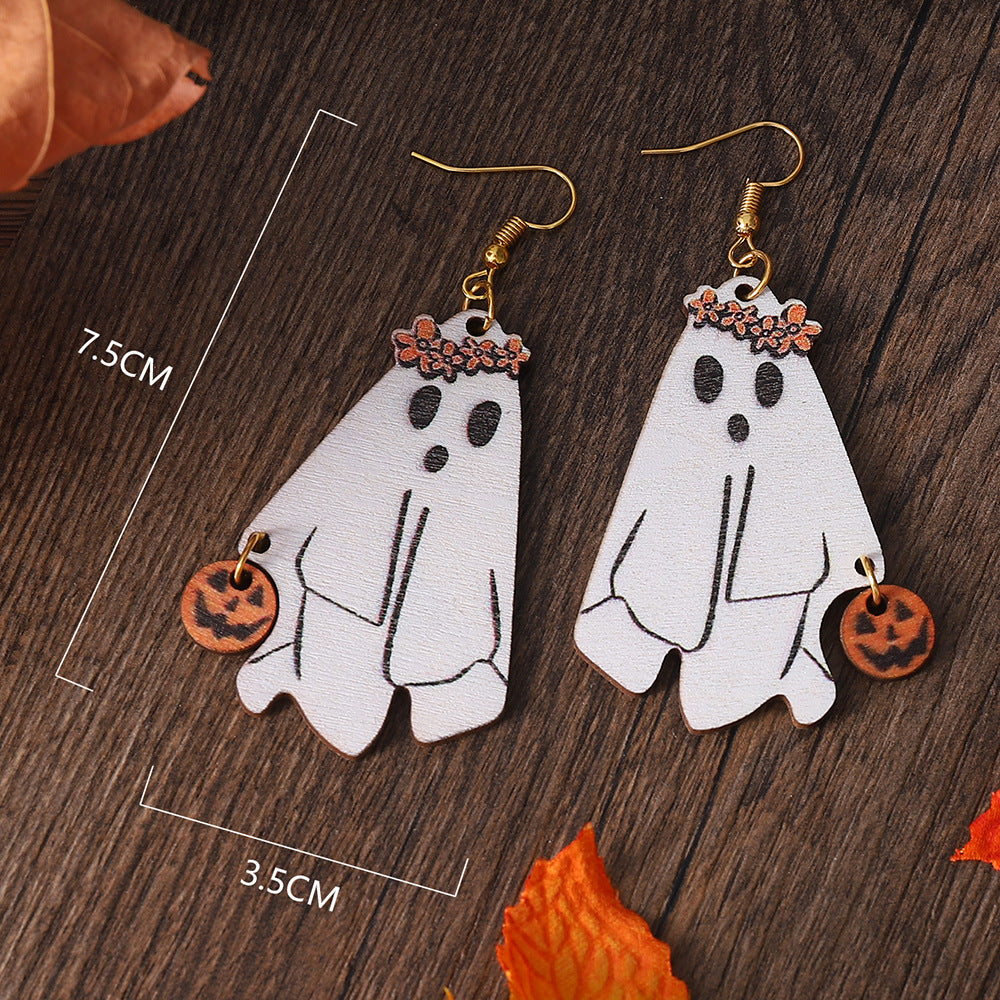 Acrylic New Halloween Collection Earrings (Minimo de Compra 2) MIC-ChuL008