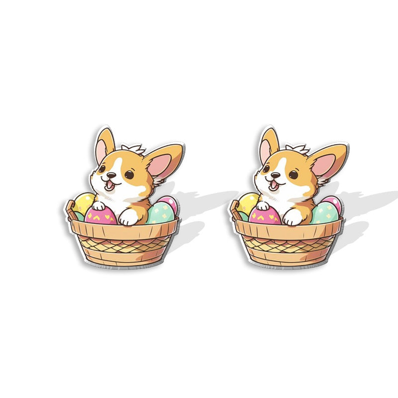 Alloy Easter Small Animal Earrings (Minimo de compra 5) MIC-XiangL066