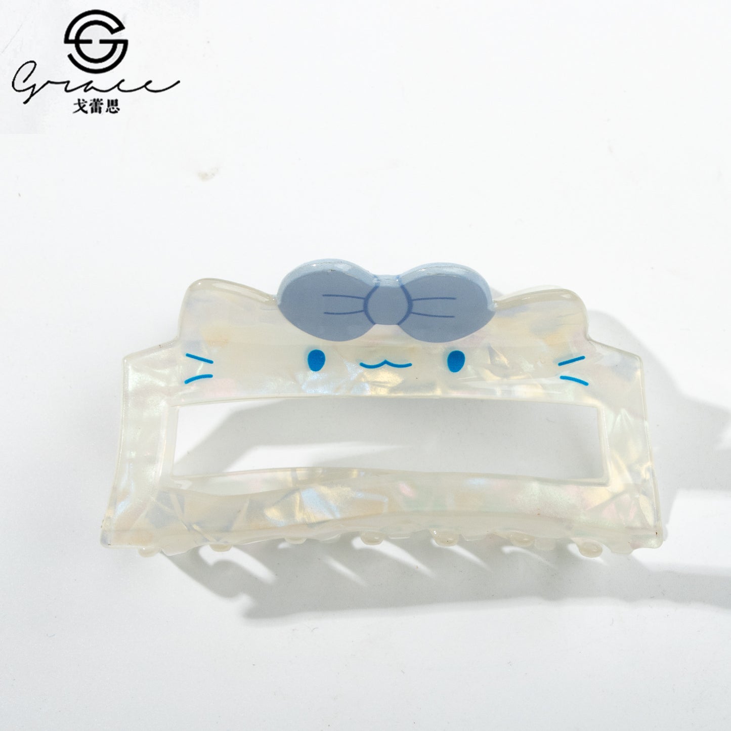 PVC cartoon cat hair clip MIC-GLS010