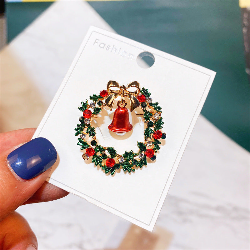 Alloy Santa Claus brooch (Minimo de compra 2) MYA-YiM044