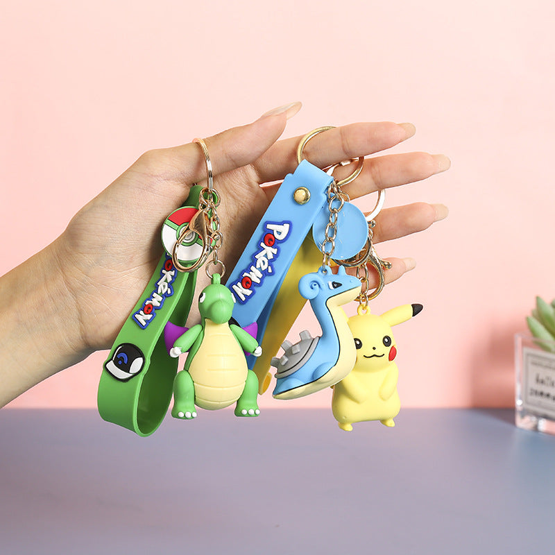 Keychains PVC Cartoon Cute Figure Minimo de compra 2 XHuang002