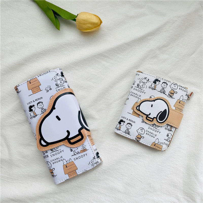 PU cute cartoon Charlie zero wallet (Minimo de compra 3) MYA-WanG002