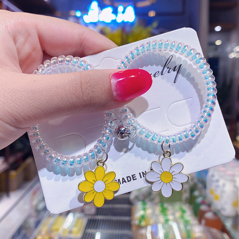 Bracelet Cute dog cartoon bell braceletHongM003