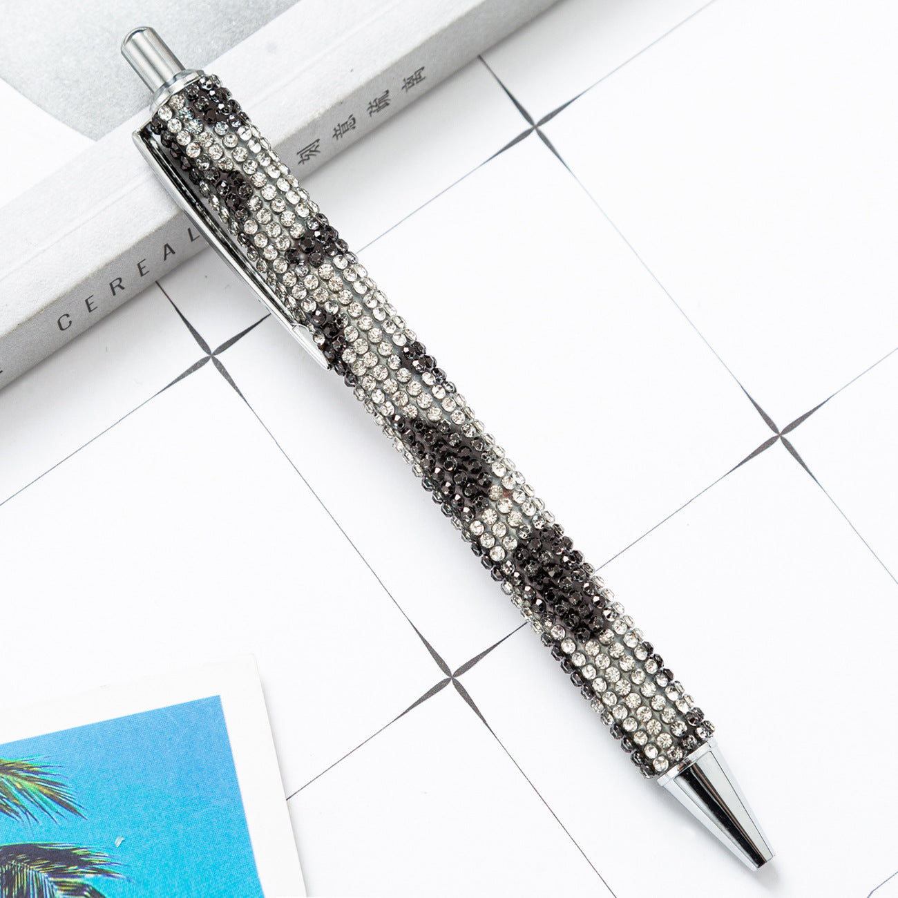 Metal Rhinestone Ballpoint Pen Huah021