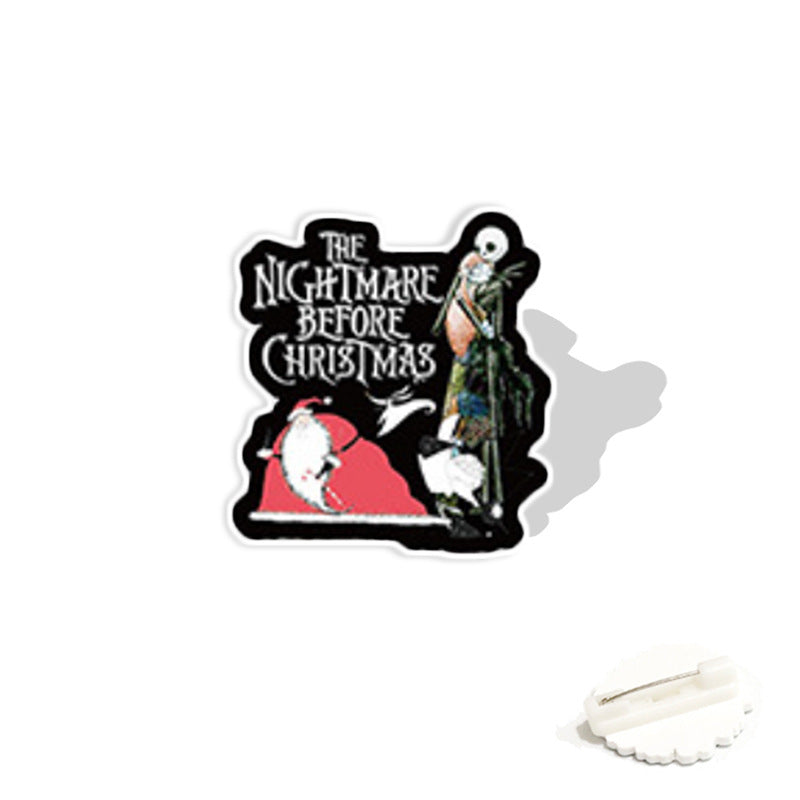 Acrylic Astonishing Christmas Eve brooch (Minimo de compra 2) MYA-WeiJ010