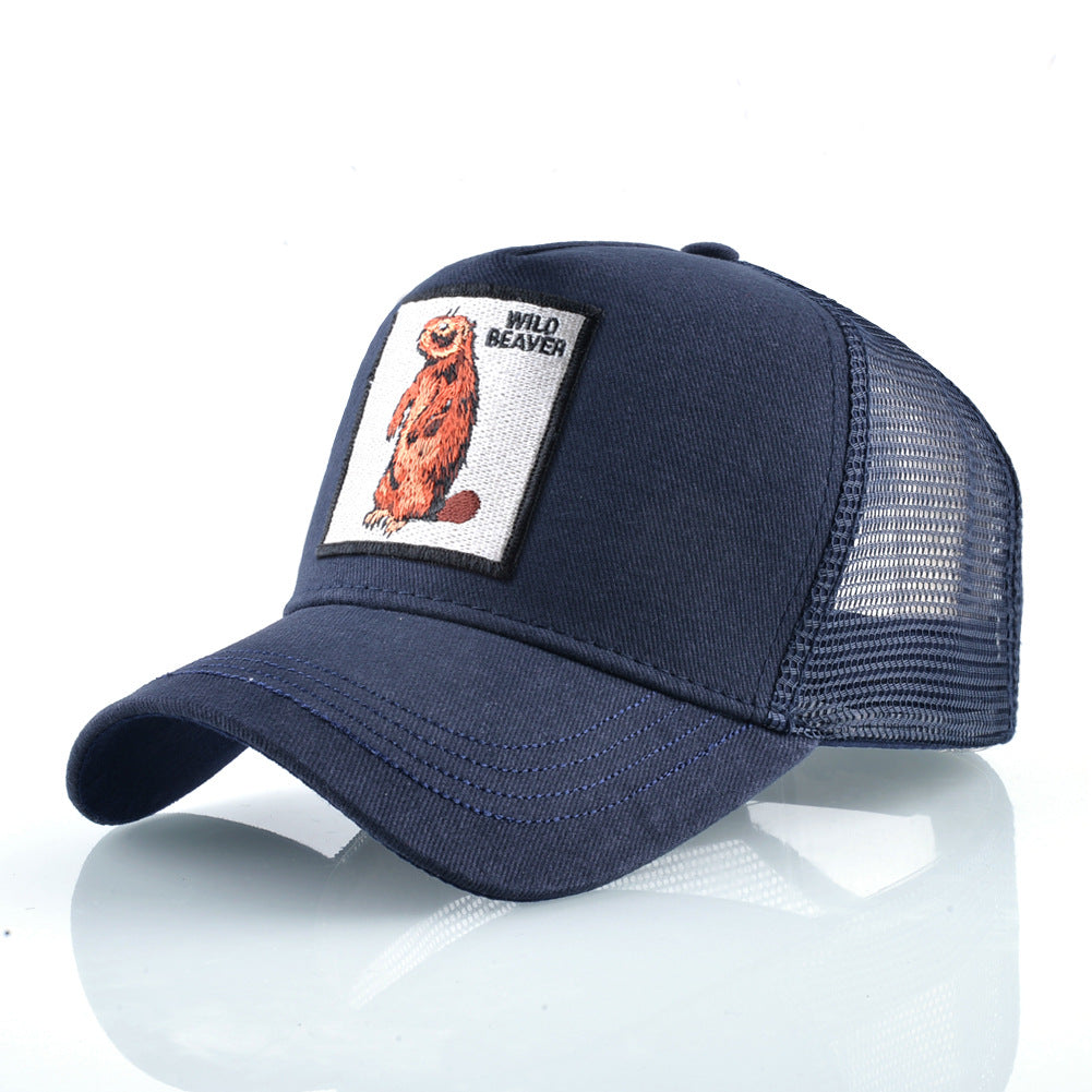 Nylon embroidered animal Baseball cap MYA-DSM011