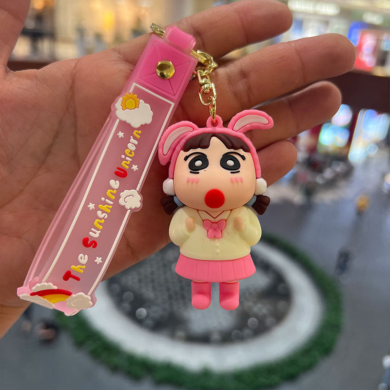 PVC cross fitting crayon small new keychain MIC-MiaoY081