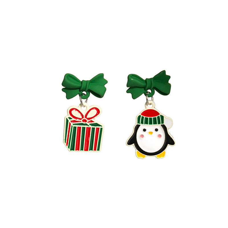 Alloy New Christmas Earrings MIC-QingH016