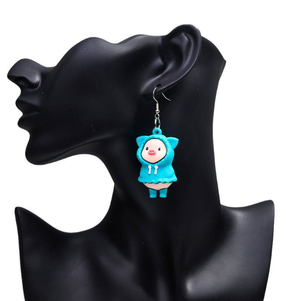 Piglet Soft Adhesive Earrings MIC-ChouD023