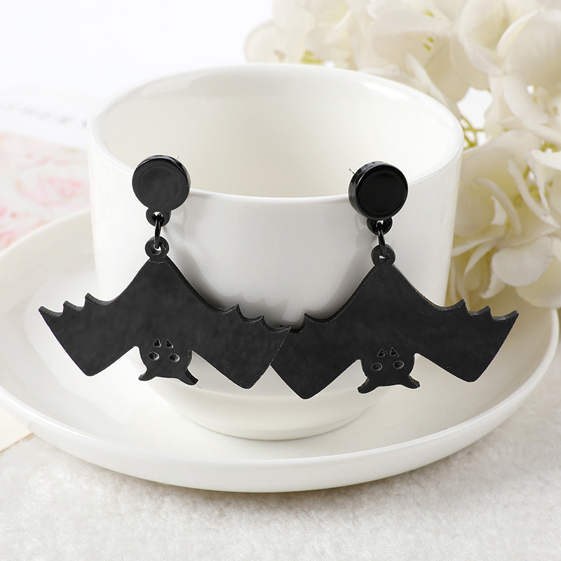 Alloy Halloween Skull Earrings (Minimo de Compra 3) MIC-YouY033