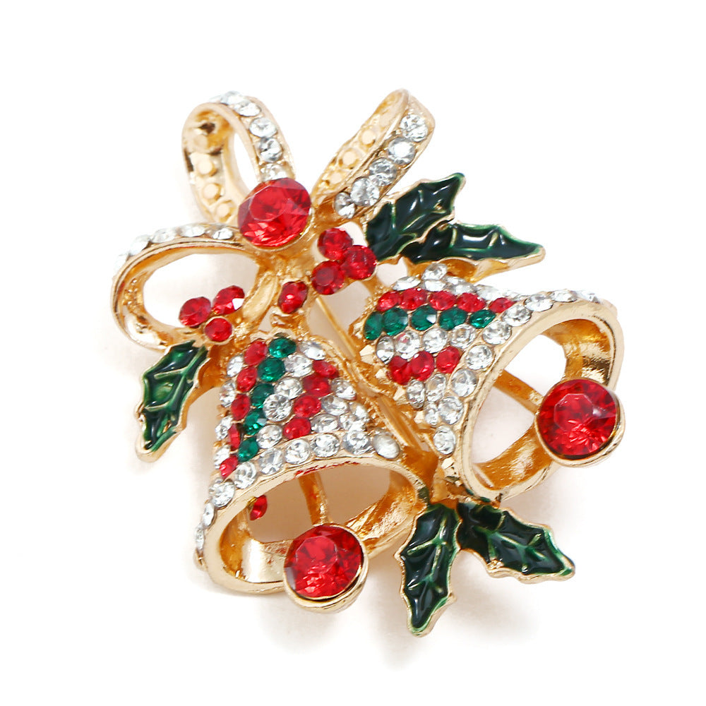 Alloy New Christmas Series brooch (Minimo de Compra 2) MYA-ZuanL025