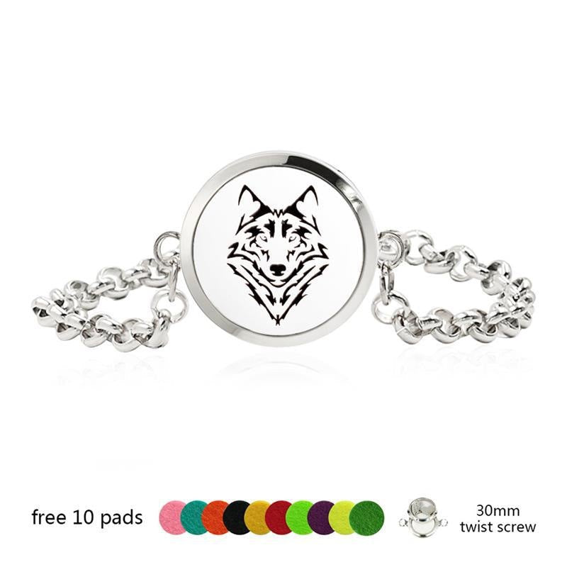 Bracelet Stainless steel aromatherapy cartoon bracelet AOXI002