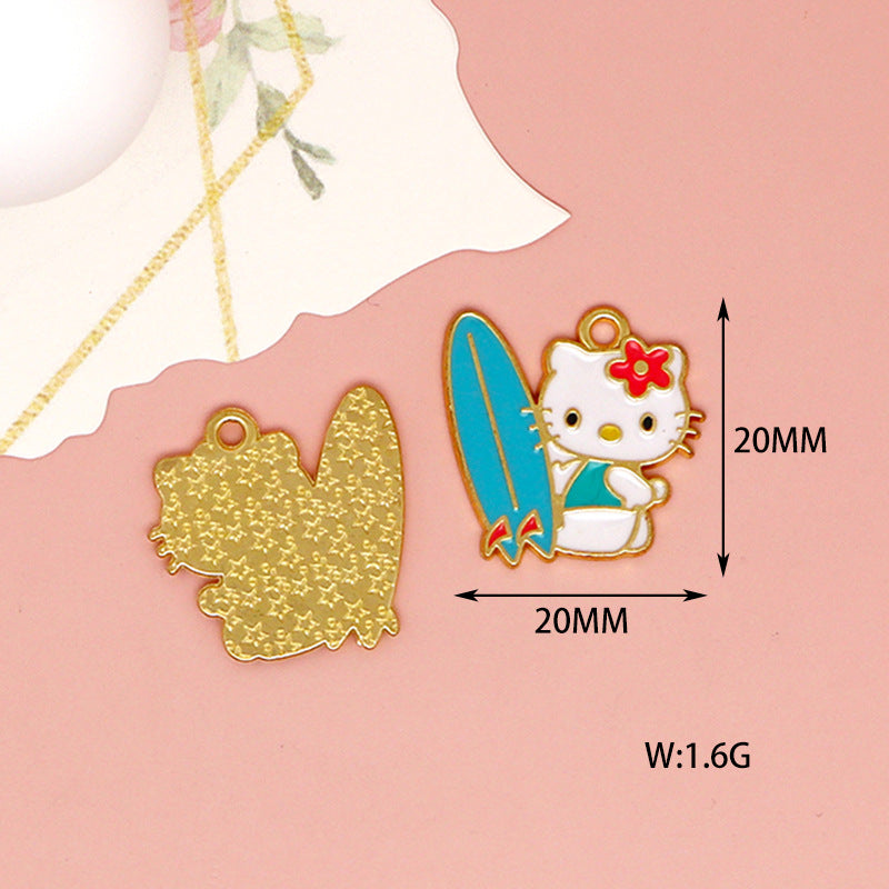 Alloy cartoon small animal pendant (Minimo de Compra 10) MIC-JingX013