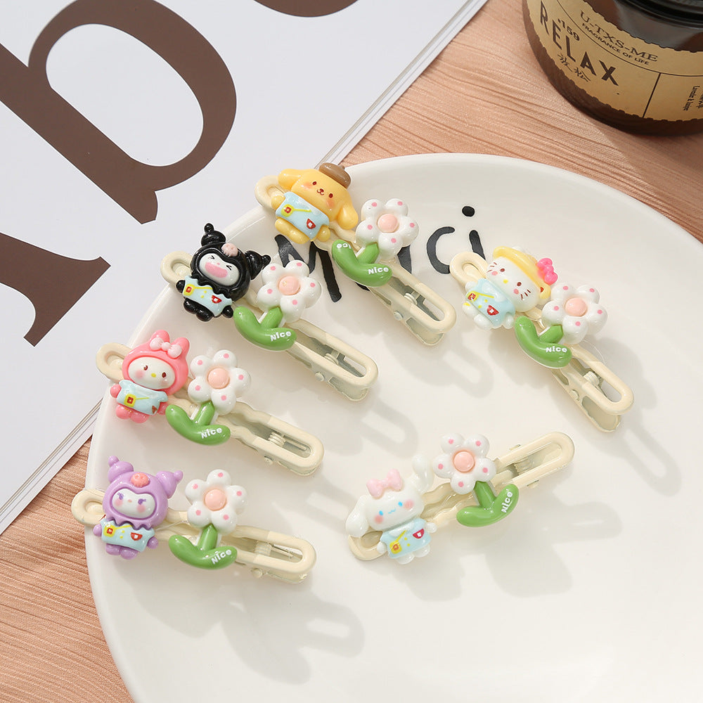 Resin cartoon cute hair clip (Minimo de Compra 2) MIC-ShengY061