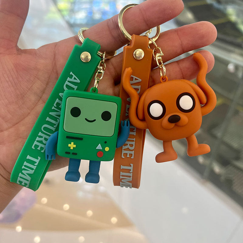 PVC Adventure Time Cartoon Keychain MIC-MiaoY074