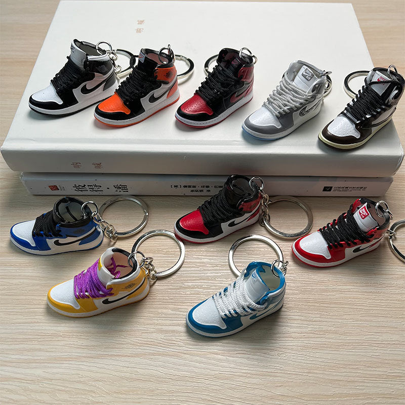 PVC cute basketball shoe keychain MIC-MIAOY034