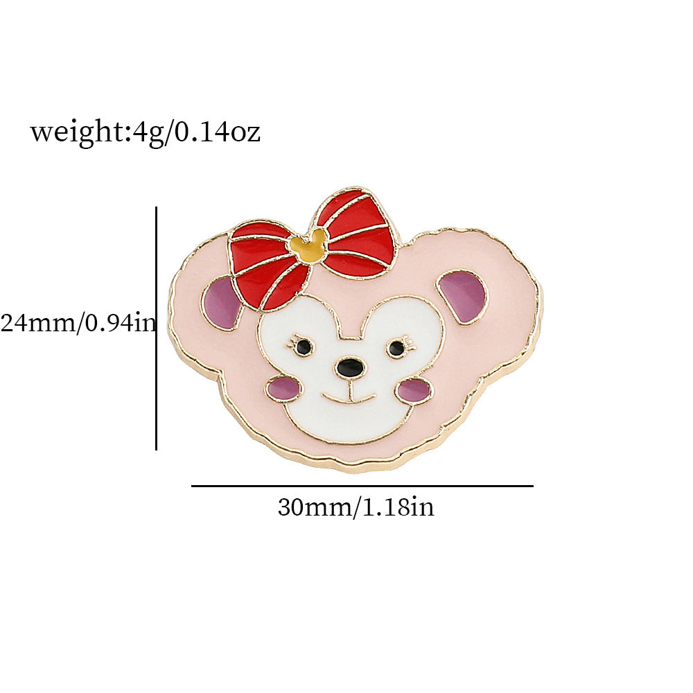 Alloy cartoon brooch (Minimo de Compra 10) MIC-ShengY023