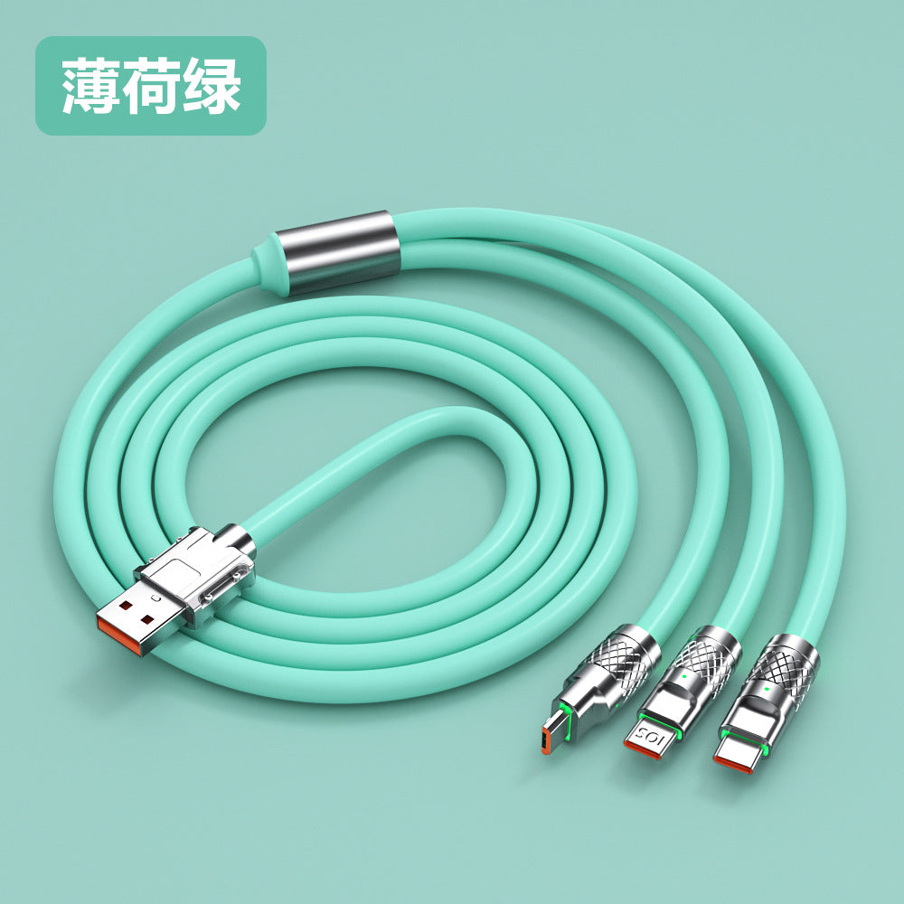 TPE One Drag Three Bold Data Cable (Minimo de compra 2) MYA-TengF004