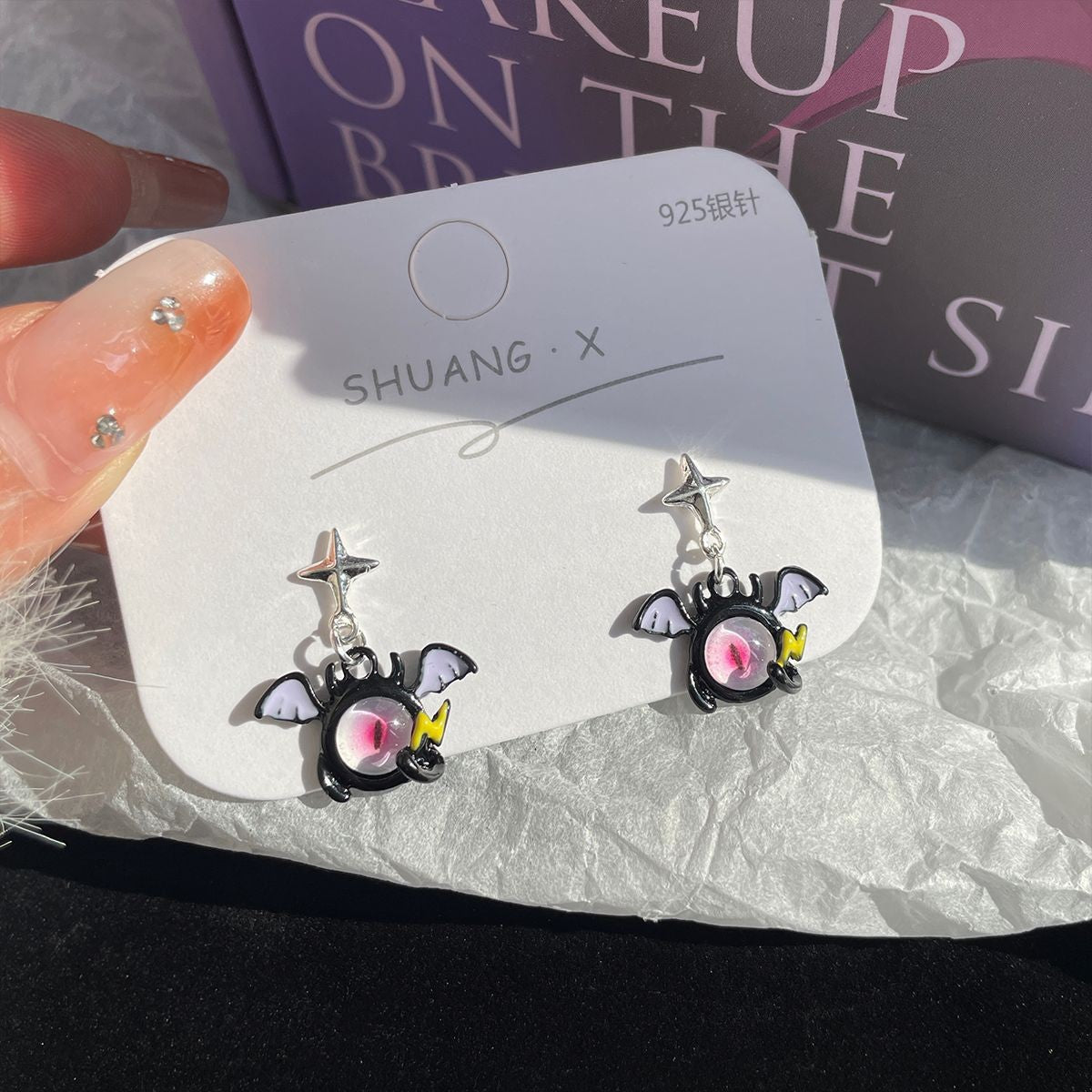 Metal Demon Little Monster Earrings MIC-ShuangX044