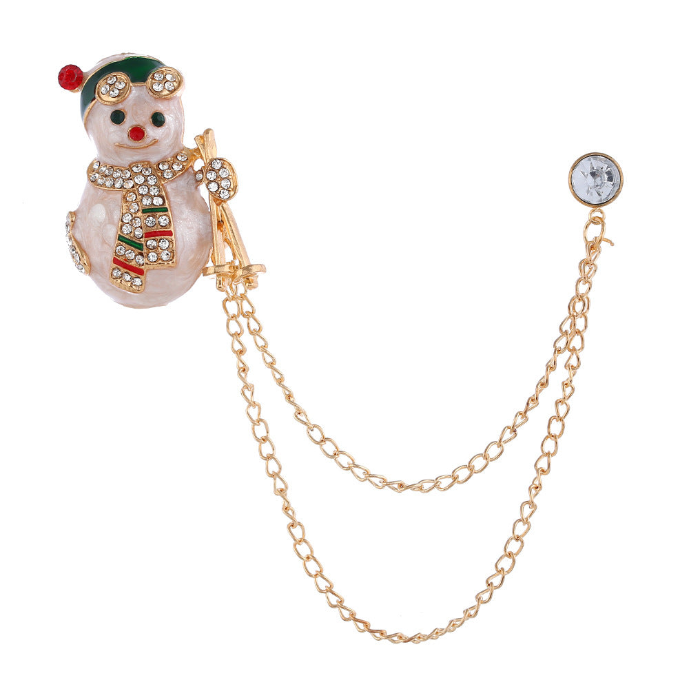 Alloy New Christmas Series brooch (Minimo de Compra 2) MYA-ZuanL023