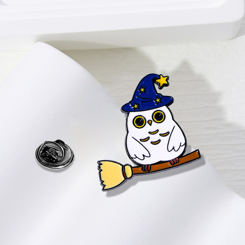 Alloy Halloween Cute Ghost brooch MIC-YiN013