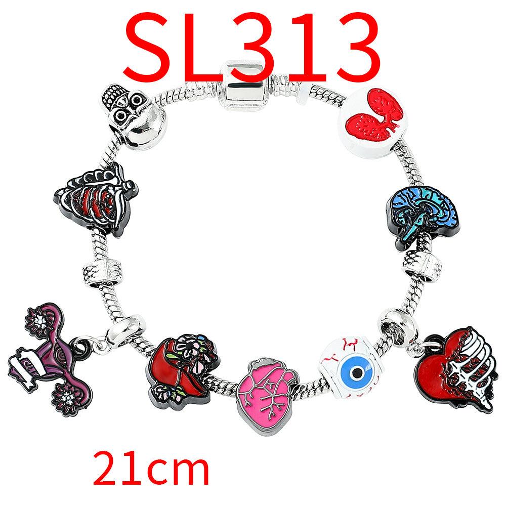 Alloy cartoon anime series bracelet (Minimo de Compra 4) MIC-BoS013