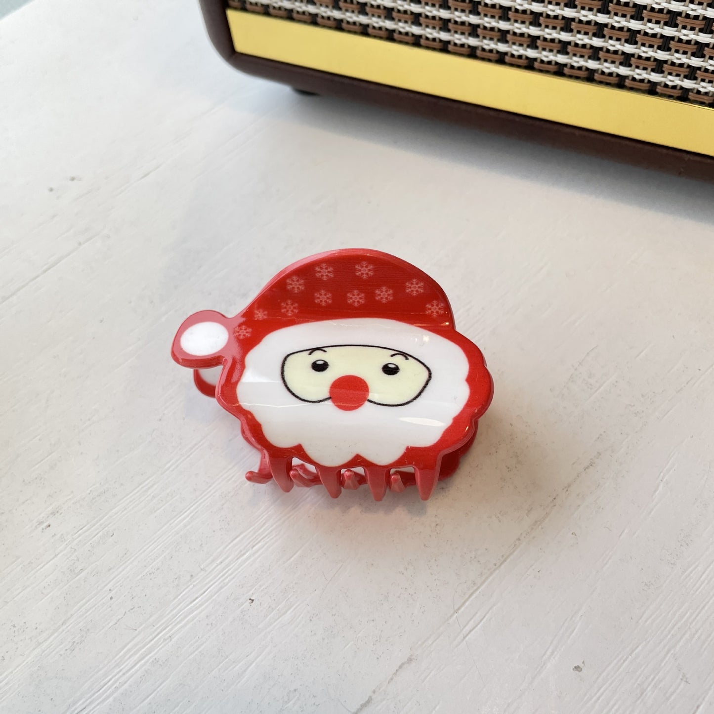 Plastic Christmas Tree Snowman Hair Clip (Minimo de Compra 2) MIC-AZX004