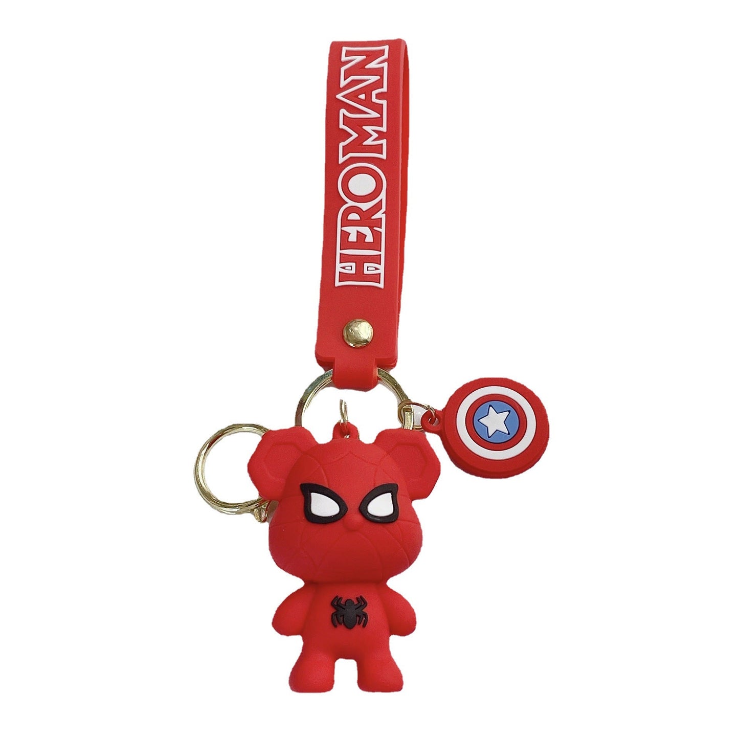 PVC new violence bear cartoon keychain (Minimo de compra 2）MIC-JuS011