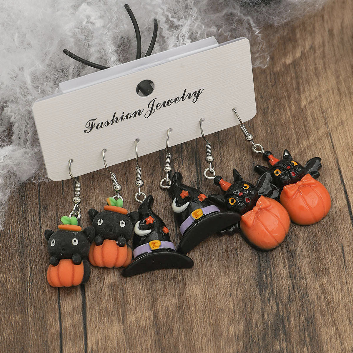 Acrylic New Halloween Collection Earrings (Minimo de compra 2) MYA-GanL032