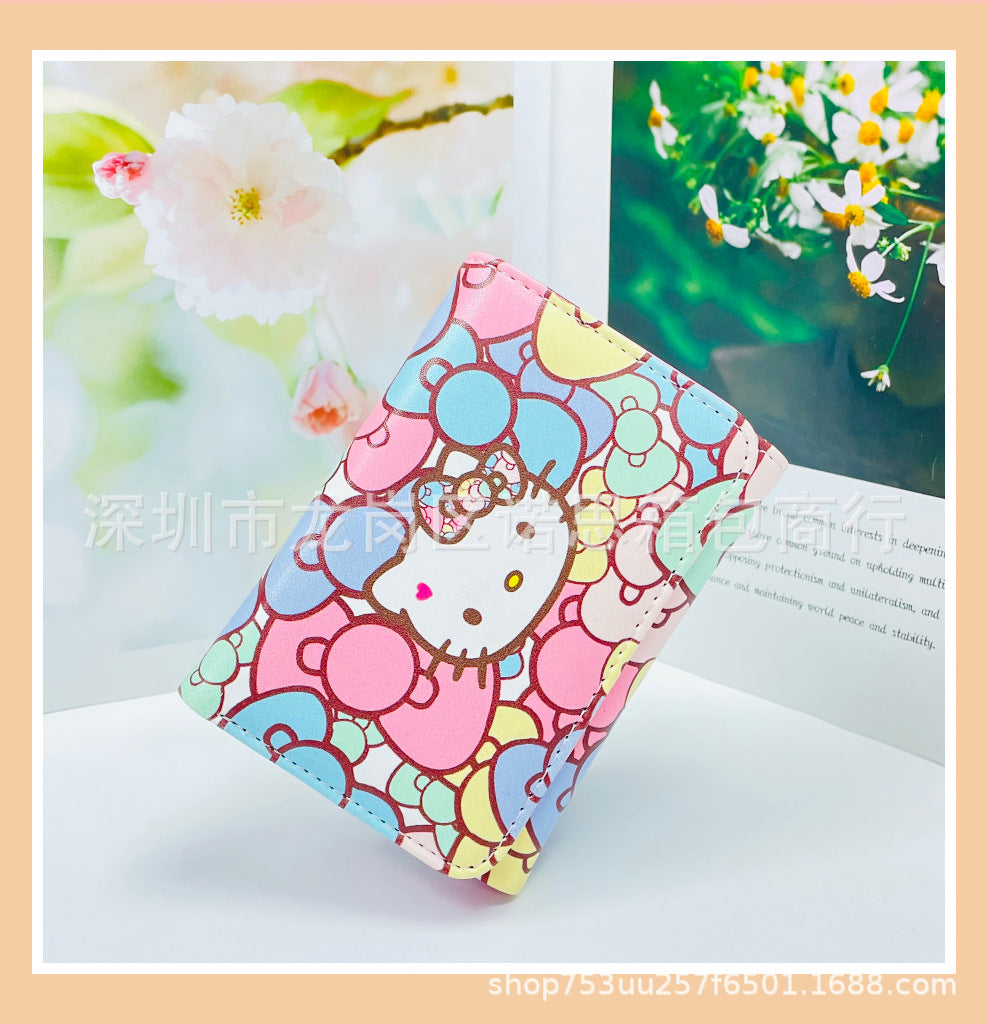 PU short cute cartoon wallet (Minimo de compra 10) MYA-NuoS010