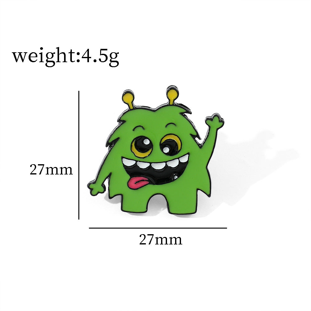 Alloy Halloween pumpkin monster brooch (Minimo de Compra 2) MIC-ShengY045