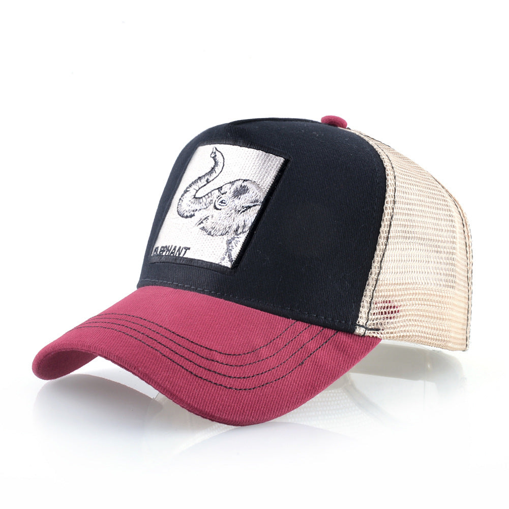 Nylon embroidered animal Baseball cap MYA-DSM012