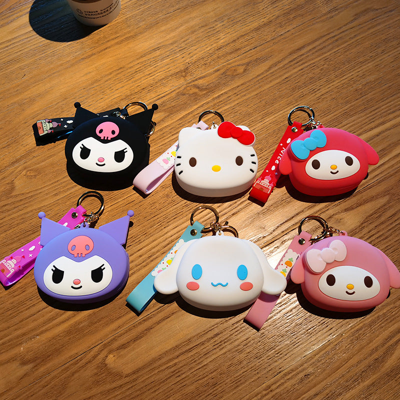 Keychains PVC Hardware Cute Cartoon Animated Coin Purse (S) MIC-YMeng019