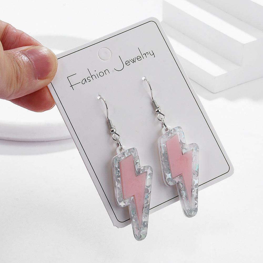 Alloy Illusionary Cloud Earrings (Minimo de compra 2) MIC-ManT030