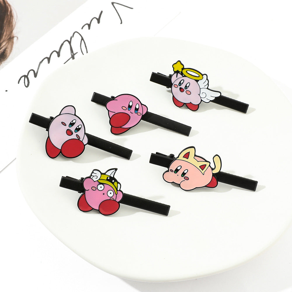 Alloy Cute Cartoon Star Kabi One Line Hair Clip (Minimo de compra 2) MIC-YunX002