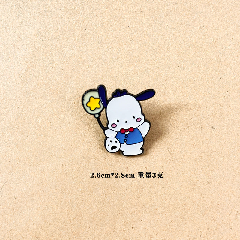 Alloy cartoon personalized brooch (Minimo de compra 6) MIC-ShengM017