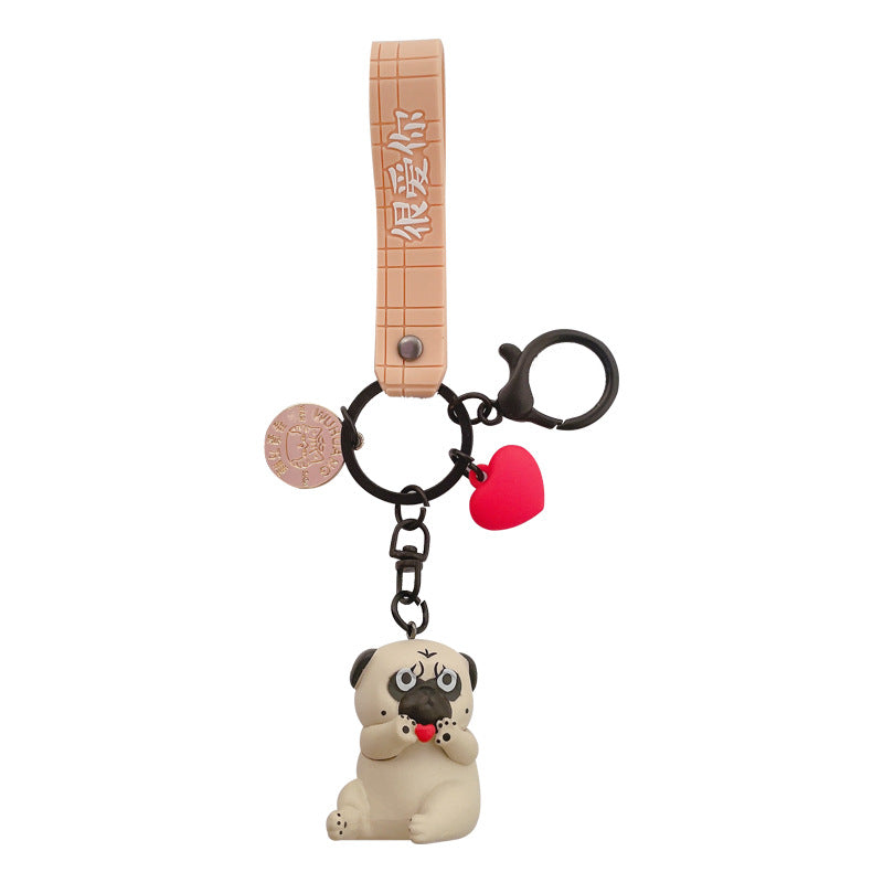 PVC cartoon doll keychain MIC-JinG004