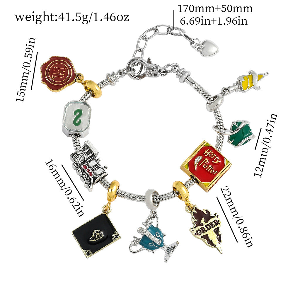 Alloy cartoon Harry Potter bracelet (Minimo de Compra 5) MYA-ZhuoX032